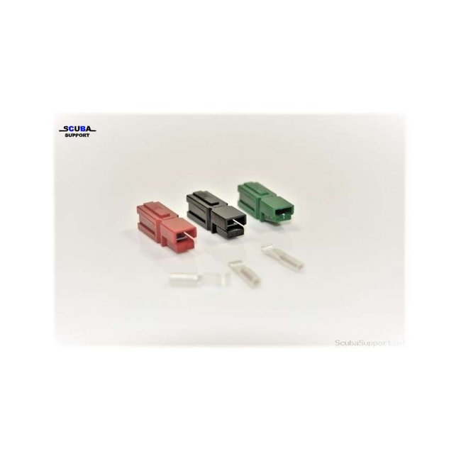 Dive Elements Anderson connector set red / black / green