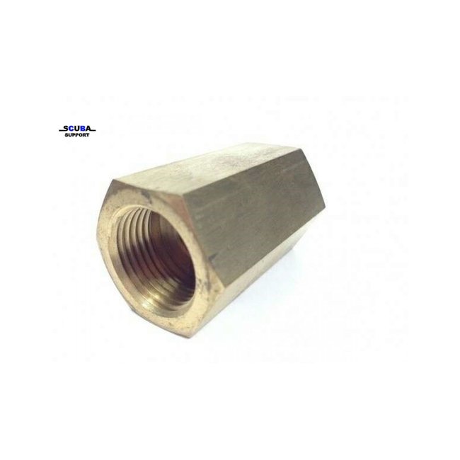 Scuba Support DIN to DIN connector - brass
