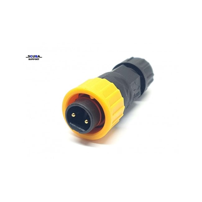 Santi Santi 4D Heating system connector Male (Yellow)