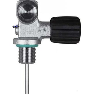 Scubatec Tank valve, mono M25x2 Din/Int (left)