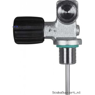 Scubatec Tank valve, mono M25x2 Din/Int (right)