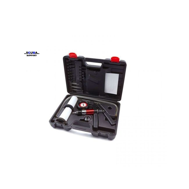 Scuba Support Hand vacuum pump with gauge