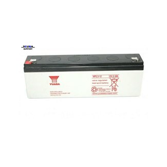 Scuba Support Lead acid battery 12 V 2,3 Ah (High quality)