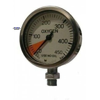 DirZone Pressure gauge Oxygen 0-450Bar