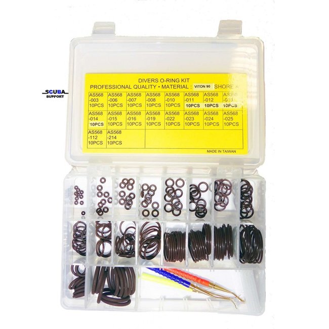 Beaver nitrox / zuurstof o-ring kit