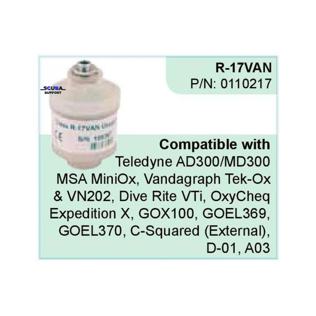 Vandagraph Oxygen Sensor - R-17VAN