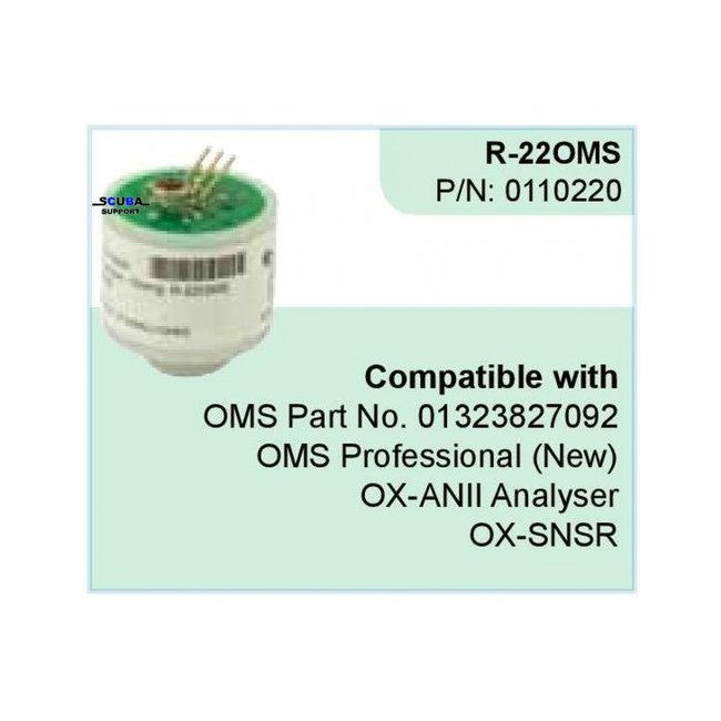 Vandagraph Zuurstof sensor - R-22OMS