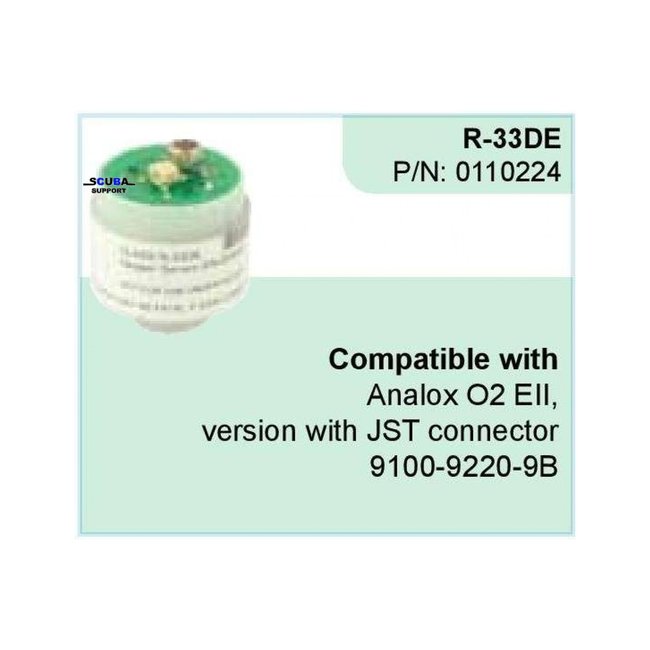 Vandagraph Zuurstof sensor - R-33DE