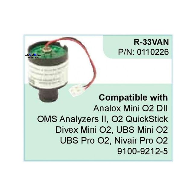 Vandagraph Oxygen Sensor - R-33VAN