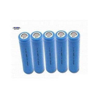 Scuba Support Batterie, li-ion 18650 / 2200mA (each)