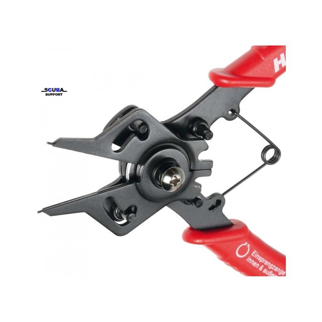 Scuba Support Circlip tang, intern en extern