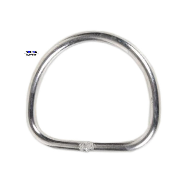 DirZone D-ring, stainless 50mm