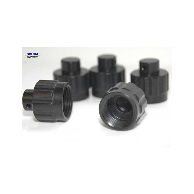 Scuba Support DIN dopje voor 1e trap - Delrin