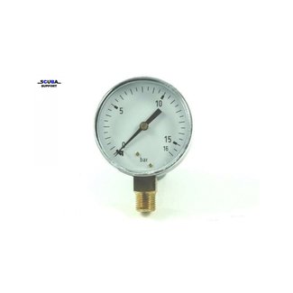 Scuba Support Manometer 0 - 16 Bar