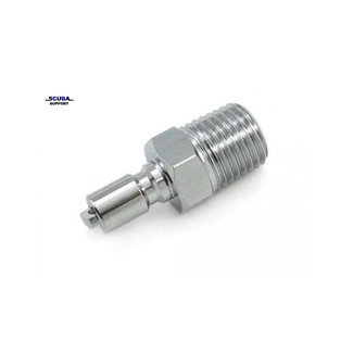 Trident Inflator connector to 1/4" NPT Male Adaptor (Convertor, BC)