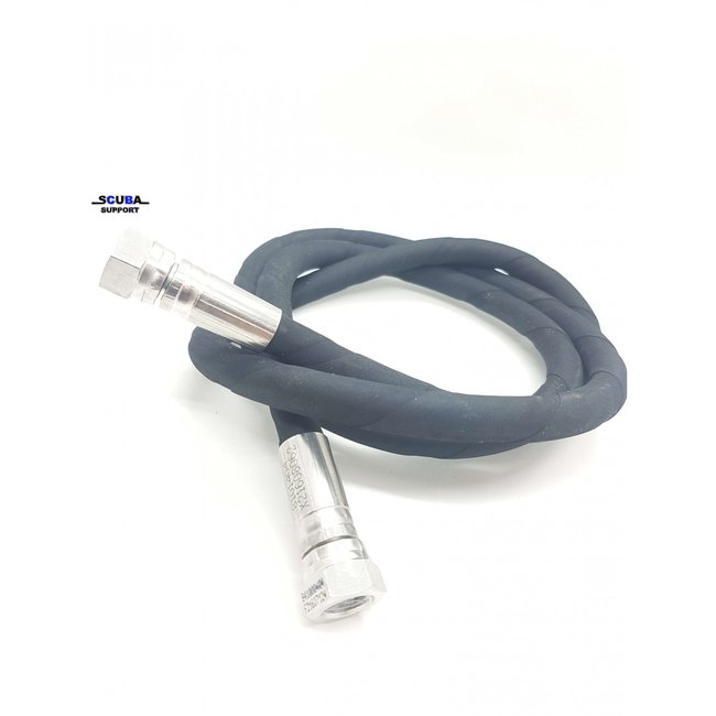 Scuba Support Compressorslang 1/4"BSP zuurstof geschikt 150cm