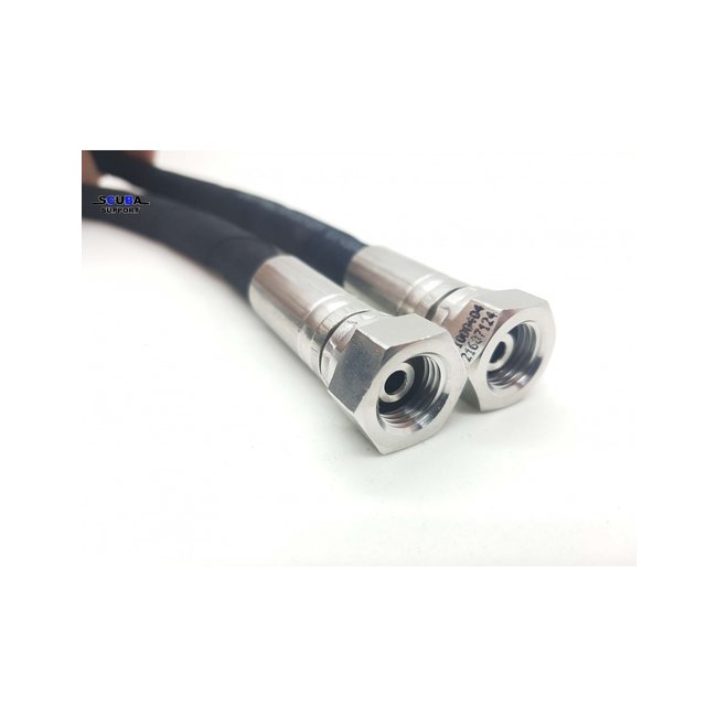 Scuba Support Compressor hose 1/4"BSP Oxygen compatible 150cm