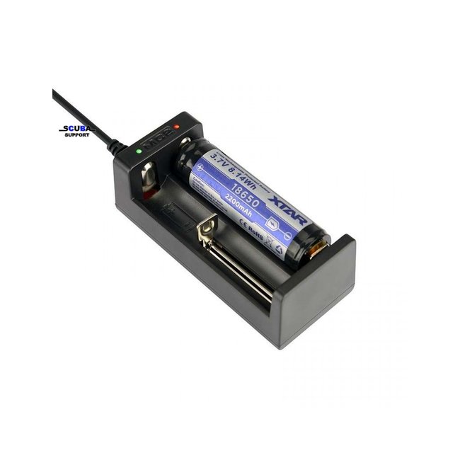 Scuba Support XTAR MC2 USB-battery charger