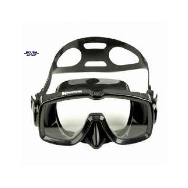 Halcyon Single Lens Mask, with black Frame and black Skirt