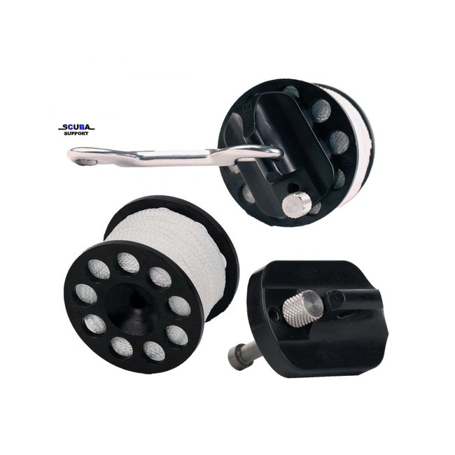 Halcyon Defender Pro Spool, 24 Line, Easy Grip SS Double End Clip