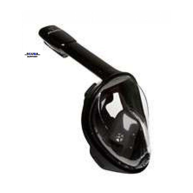 Atlantis Full Face Snorkelmasker Black
