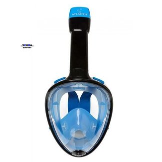 Atlantis Atlantis Full Face Snorkelmask Black/Blue