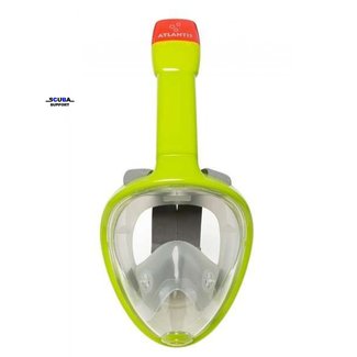 Atlantis Full Face Snorkelmasker Hot Lime