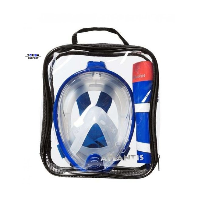 Atlantis Atlantis Full Face Snorkelmask Bright Blue