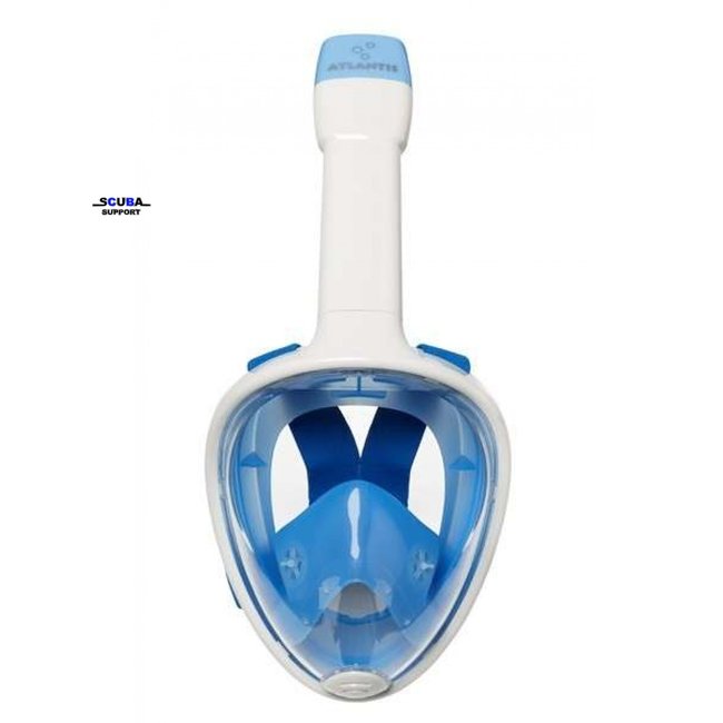 Atlantis Atlantis Full Face Snorkelmask White/Blue