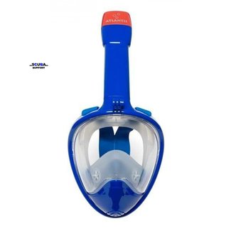 Aqua Lung Atlantis 2.0 Full Face Snorkelmask Ocean Blue