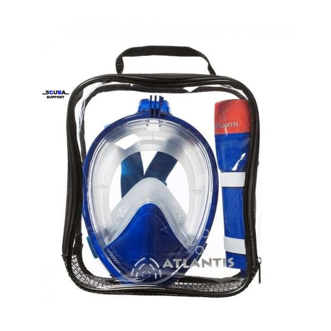 Atlantis Atlantis 2.0 Full Face Snorkelmask Ocean Blue