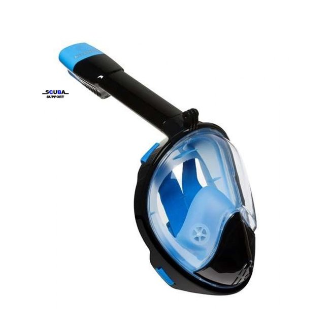 Atlantis 2.0 Full Face Snorkelmask Black/Blue