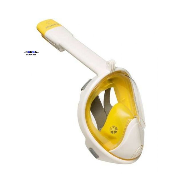 Atlantis Atlantis 2.0 Full Face Snorkelmask White/Yellow