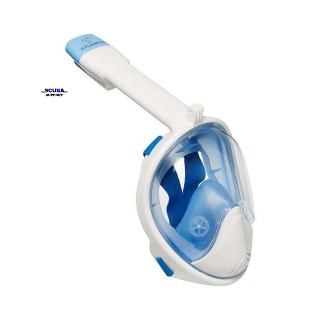 Atlantis Atlantis 2.0 Full Face Snorkelmask White/Blue