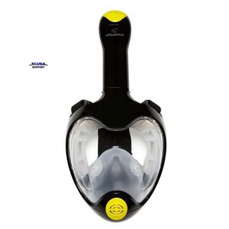 Atlantis Atlantis TriTon Full Face Snorkelmask Black/Lime