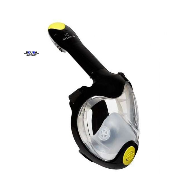 Atlantis Atlantis TriTon Full Face Snorkelmask Black/Lime