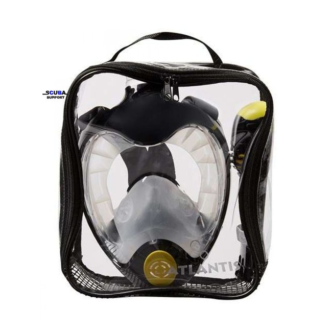 Atlantis Atlantis TriTon Full Face Snorkelmask Black/Lime
