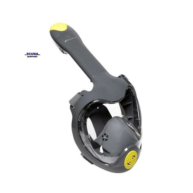 Atlantis TriTon Full Face Snorkelmasker Grey/Lime
