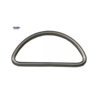 DirZone D-ring, stainless 50mm low profile