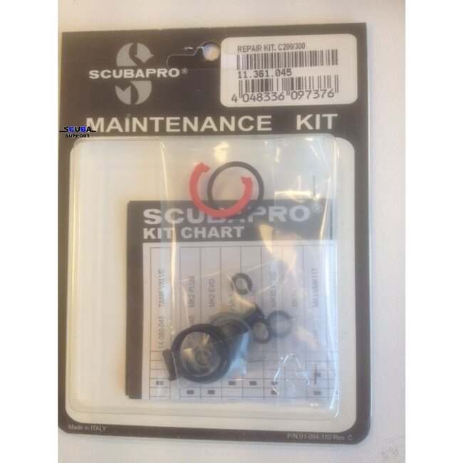 Scubapro Service Kit, C200/C300/C350