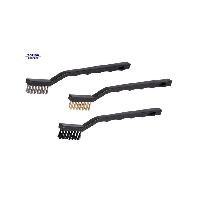 Scuba Support Brushset Brass Plastic Steel