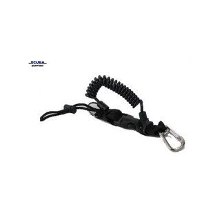 Spiraalkoord met metalen haak