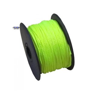 Scuba Support Caveline Nylon 50 mtr / 2 mm fluorgeel