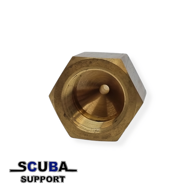 Scuba Support Oxygen Din converter Female bullnose and  Male DIN300