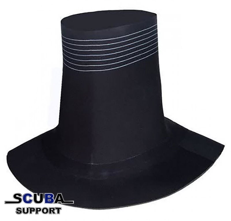 3mm neoprene neckseal + flange - Scuba Support