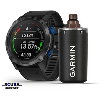 Garmin Descent Mk2i Black Strap + T1 Transmitter Bundle