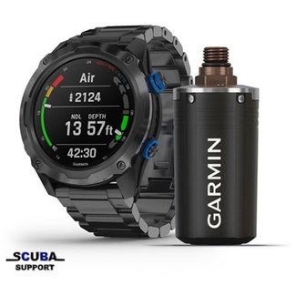 Garmin Descent Mk2i, titanium strap + T1 transmitter bundle