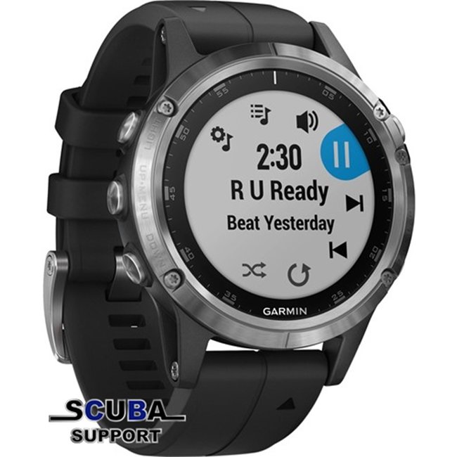 Garmin Fenix 5 Plus Silver Sports Watch