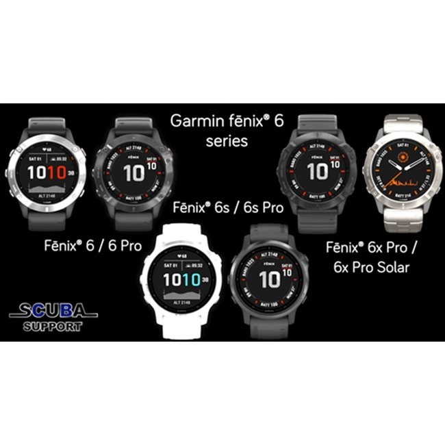 Garmin Fenix 6S Silver Sporthorloge