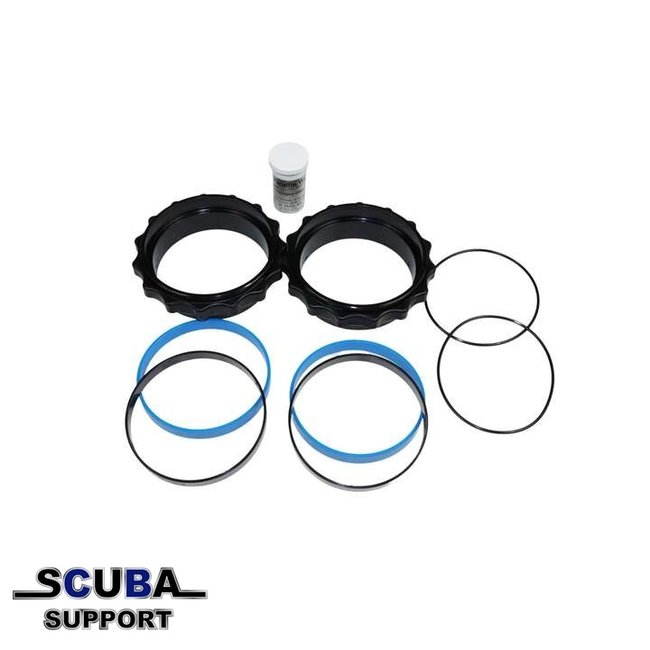 SI TECH Quick Cuff Drooghandschoenring Set